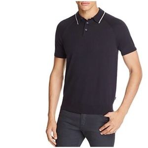 SOLD 🚫 MICHAEL KORS Tipped Collar Knit Polo Shirt